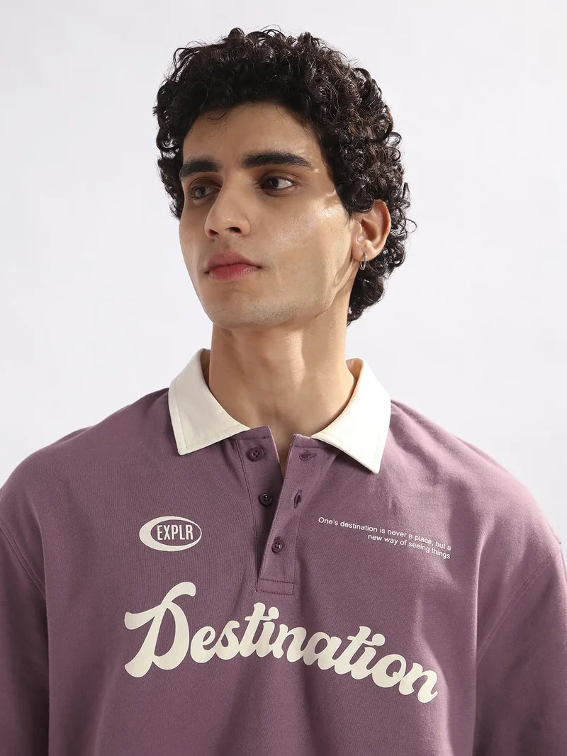 Nobero  NOBERO Men Grape Co-ord Set for Men for Men | Best Price UAE