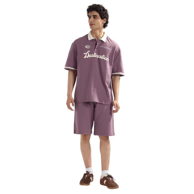 NOBERO Men Grape Co-ord Set for Men - Image 1