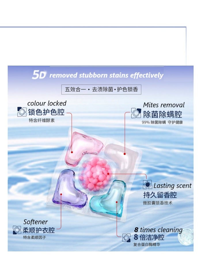 كبسولات غسيل سوبيجينغ 50 قطعة - كبسولات منظف مُقاسة مسبقًا لغسيل سهل وفعال - Image 2