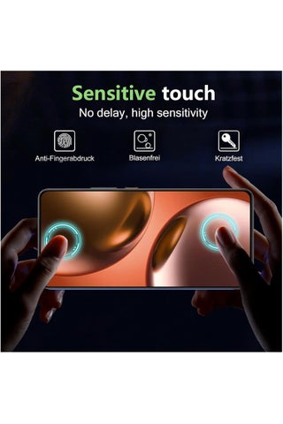 [2 Packs]Screen Protector for Realme GT 7/ Realme GT 7T High Transmittance Glass Scratch Resistant Tempered Glass - view 3