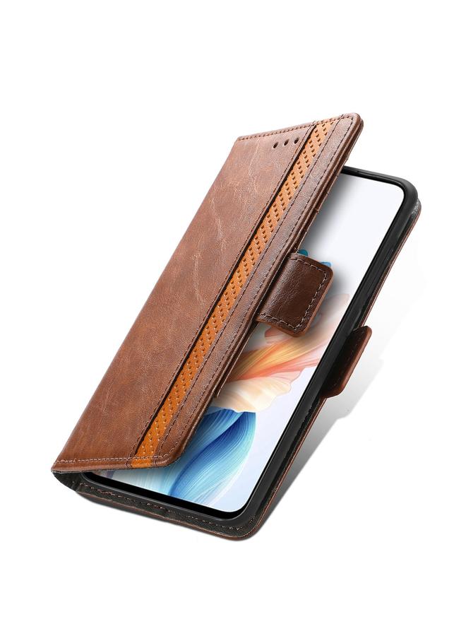 اس-توب جراب لهاتف OPPO A79 5G / A2 5G CaseNeo Splicing جراب هاتف جلدي مزدوج مغناطيسي - Image 4