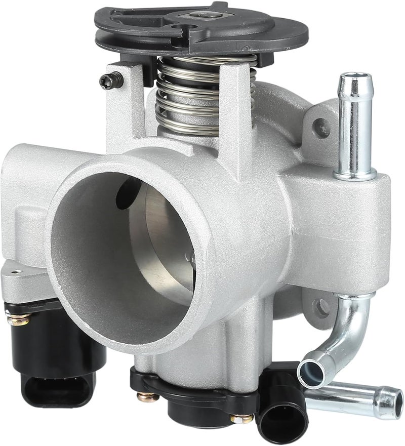 VekAuto Throttle Body Assembly for Chevrolet Aveo 1.6L L4 - Gas 2004-2005, 53.5mm Aluminum Alloy - Image 1