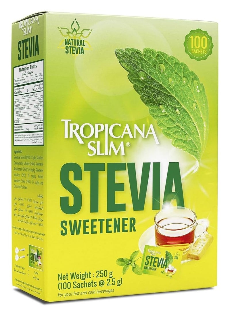 Stevia Sweetner Powder 100 Sachets