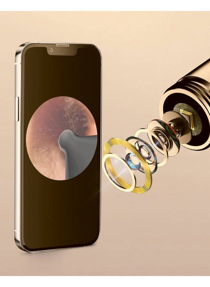 Smart HD Visual Ear Pick with LED Light, Electric Ear Cleaner for Household Use, Safe & Easy Ear Wax Removal - Image 5