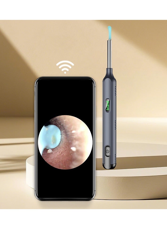Smart HD Visual Ear Pick with LED Light, Electric Ear Cleaner for Household Use, Safe & Easy Ear Wax Removal - Image 3