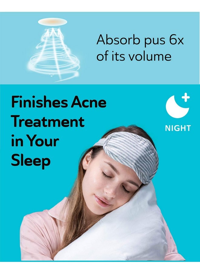 DERMA ANGEL - Ultra Invisible Acne Patches Pimple Patches Hydrocolloid Acne Patches Zit Patches Hydrocolloid Bandages Acne Spot Treatment Day & Night Use 48 Pieces 2 Sizes - Image 1