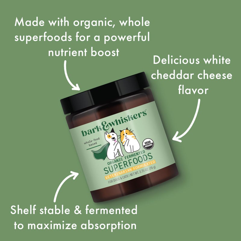 Dr. Mercola Organic Fermented Food for Cats & Dogs, 2.75 oz. per Container (78g), Non GMO, Gluten Free, Soy Free, USDA Organic - Image 5