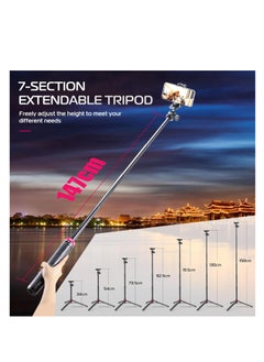 Ulanzi ULANZI MT 44 Portable Tripod Handheld w Ball Head Extendable Phone Camera Tripod W Cold Shoe Travel Compact Lightweight Tripod For iPhone Smartphone Sony Canon Nikon Small Cameras  - Image 3
