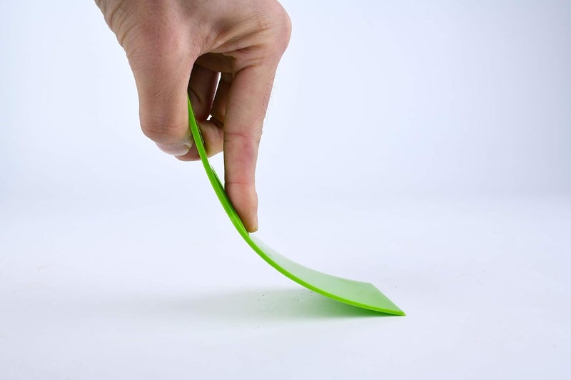 ZYOUNG 5 Pcs Putty Knife, Large Size Pack, Flexible Plastic Paint Scraper Tool for Spackling, Wallpaper Scraper Plastic, Spatula Scraper, Spackle Tools - Image 4