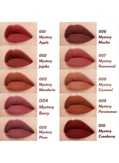 I'M MEME Lip Gloss - I'm Mystery Blur Tint | Highly-pigmented, Hydrating, Velvet Finish, Creamy, 007 Mystery Rosewood, 0.10 Oz  - Image 5