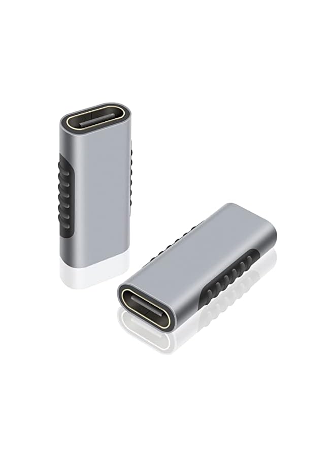 PROMASS USB C Adapter, USB C Coupler, Type C Connecter for USB C Charger Connector, USB C 3.1 Extender for Laptop & Tablet & Mobile Phone ( 2 Pack ) - Image 2