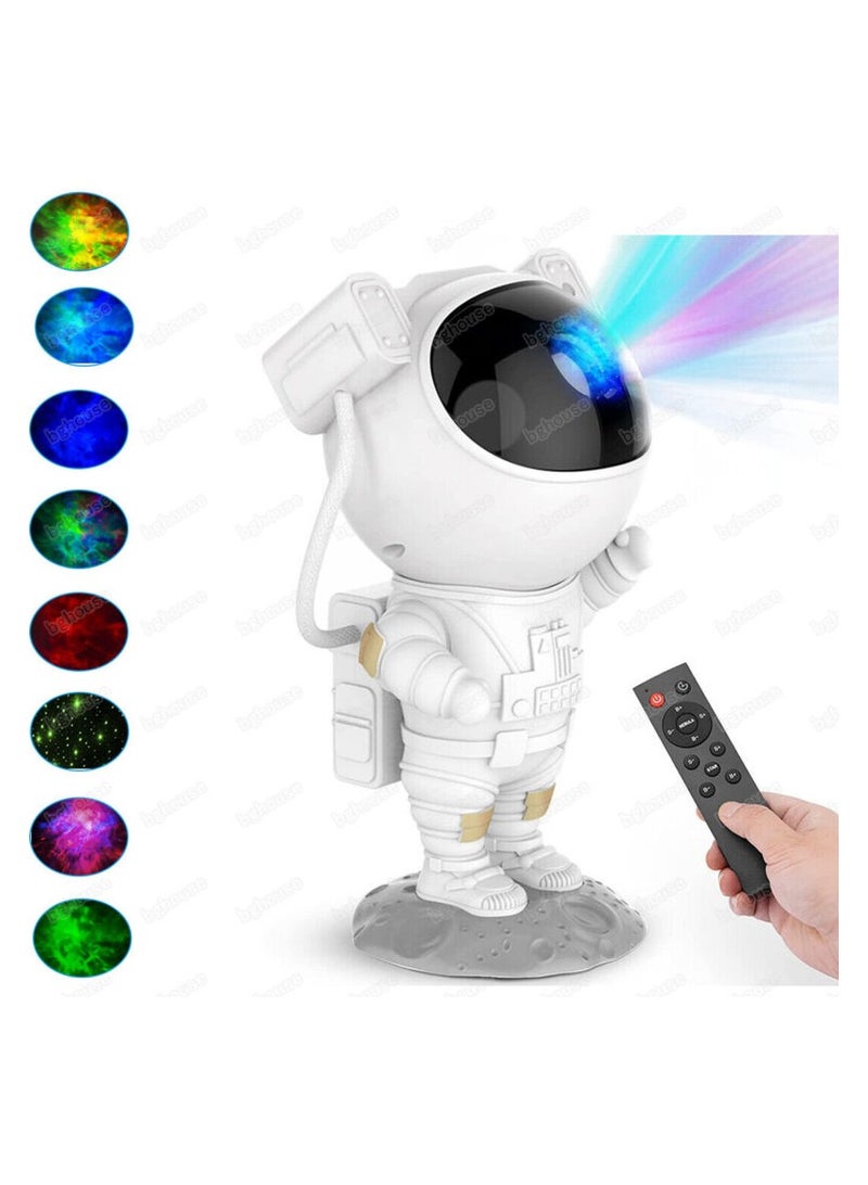 Star Astronaut Starry Sky Projector   Night Light With Timer And Remote Control  360° Rotation With USB For Kids Party Bedroom And Game Room - Image 1