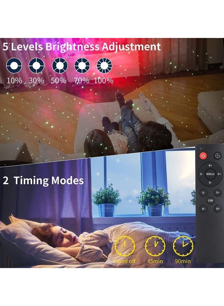 Star Astronaut Starry Sky Projector   Night Light With Timer And Remote Control  360° Rotation With USB For Kids Party Bedroom And Game Room - Image 2