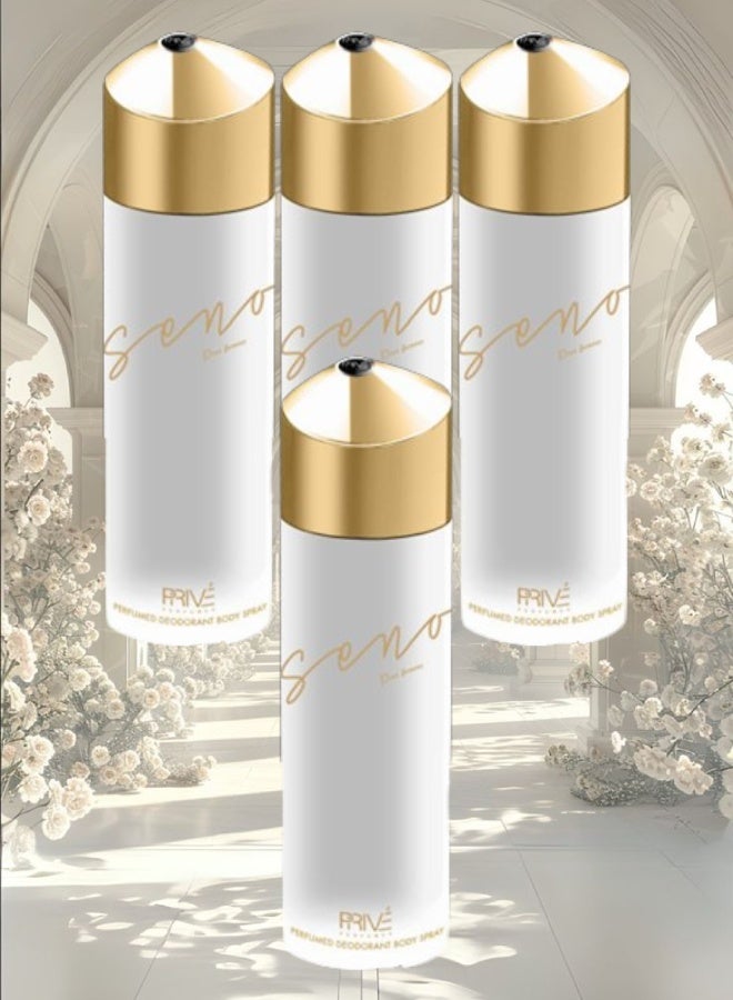 PRIVE 4 Pieces Seno Body Mist 175ML - Image 1