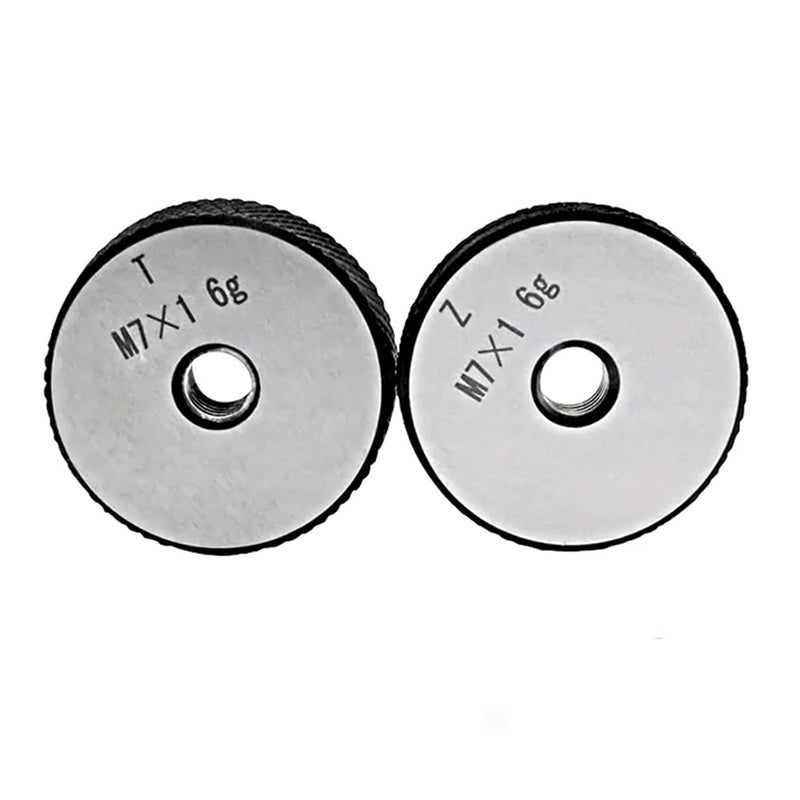 Setting Ring, 1SET Fine Thread Ring Gauge Plug Gauge Smooth Plug Gauge M7-M60 Thread Distance 1(M49X1) - Image 5