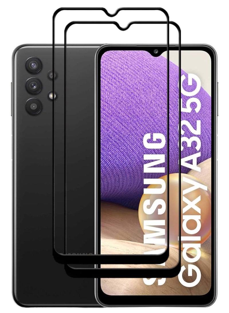 ACLIX 2 Pieces Antistatic ESD Dustproof Premium Quality High Definition Tempered Glass Screen Protector Designed For Samsung Galaxy A32 5G - Image 1