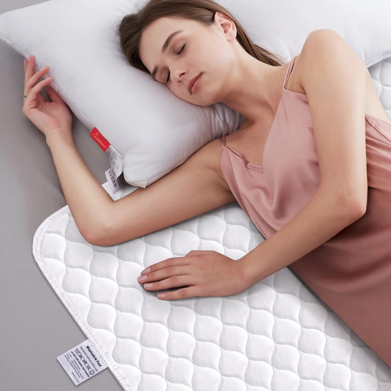 Alsunny Bed Pads for Incontinence Washable34X52 2 Pack NonSlip Incontinence Bed PadWaterproof Mattress Pad for WomenAldultsKids and Dog