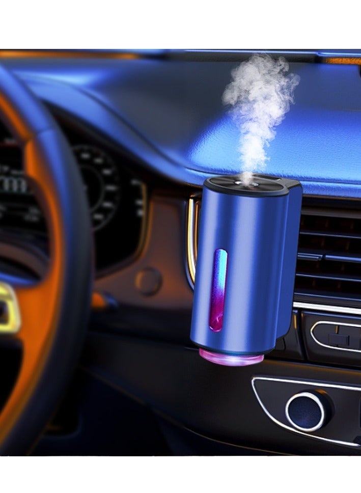 Generic Smart Car Air Freshener Diffuser Air Freshener Diffuser with 3 Bottle x10ml Essential Oil Rechargeable Car Aroma Diffuser,Easy to Install(Men)  - Image 3