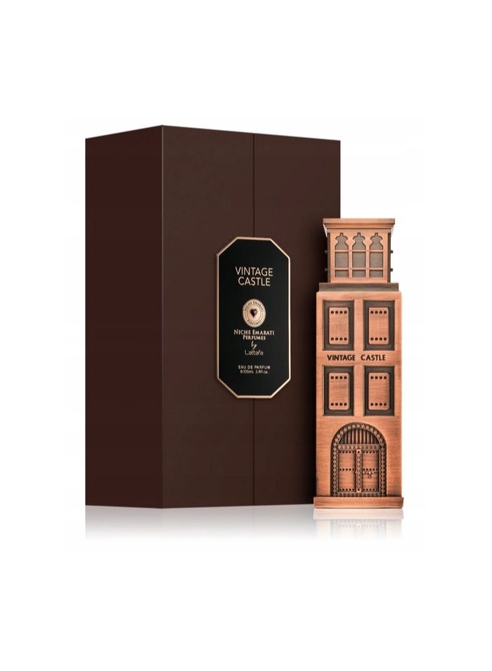 لطافة نيتش إماراتي فينتاج كاسل – أو دو بارفان 100 مل – عطر شرقي نيتش أخّاذ للجنسين - Image 2