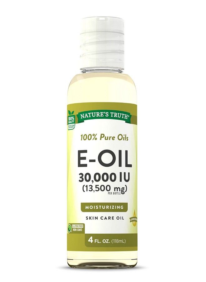 Nature's Truth Vitamin E Oil For Skin 30000 Iu | 100% Pure | 4 Oz | Lemon Scented | Gc/Ms Tested - Image 2