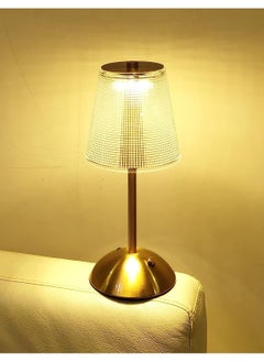 مصباح طاولة لاسلكي يعمل بالبطارية القابلة لإعادة الشحن مصباح LED يعمل باللمس مصباح ضوء 3 طرق