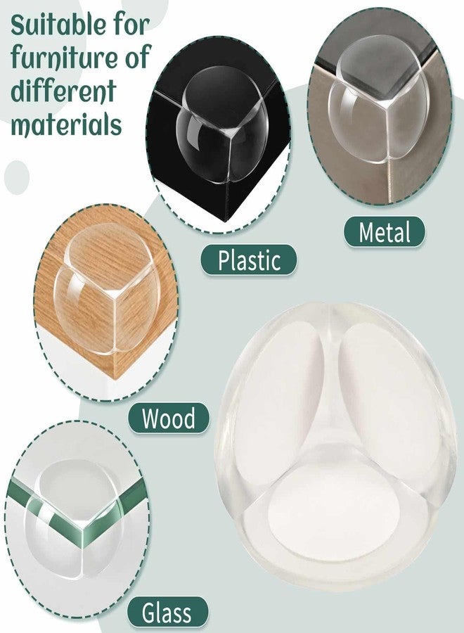 Talora واقيات زوايا كبيرة من تالورا للأطفال، حماية آمنة من الحواف والزوايا الحادة للأثاث مع لاصق قوي، واقيات زوايا مقاومة للأطفال (شفافة، عبوة من 12 قطعة) - Image 4