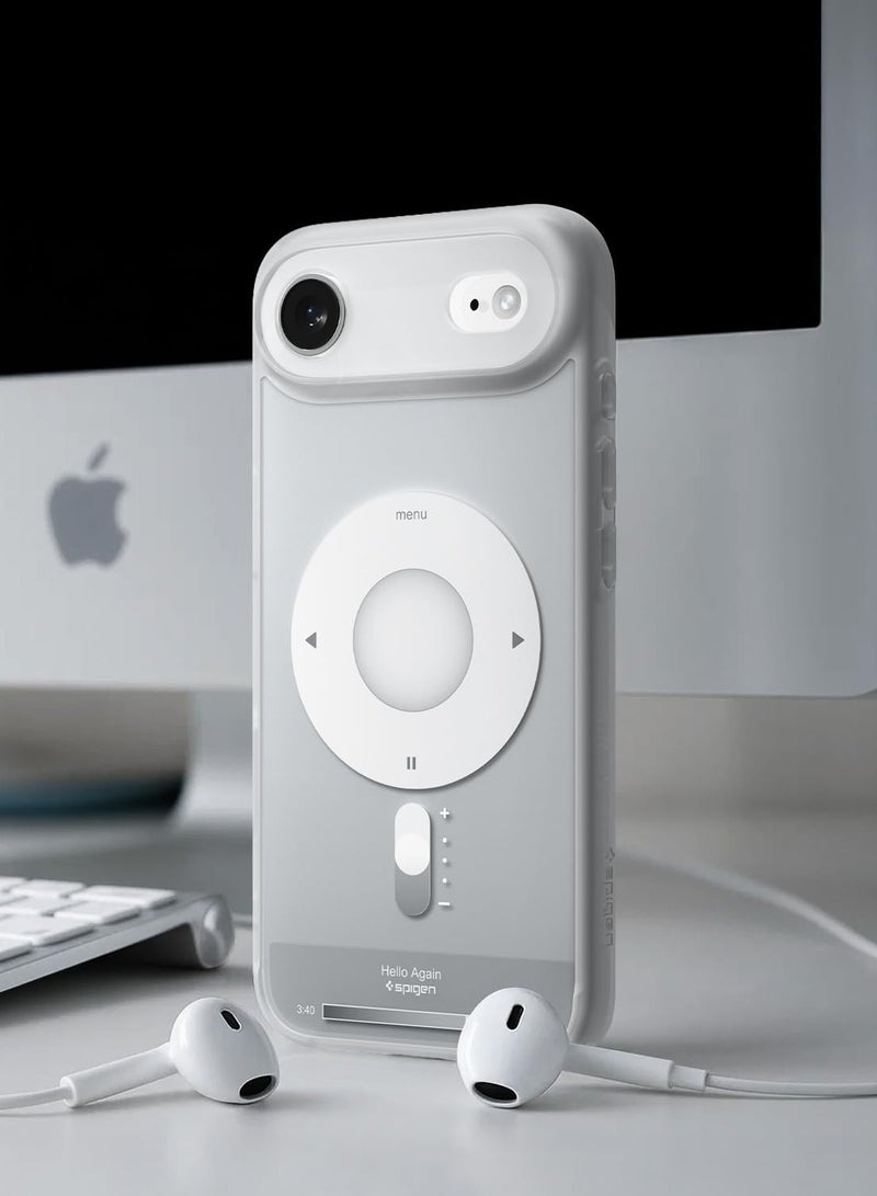 Spigen Ultra Hybrid MagFit iPhone 17 Air Case Cover with MagSafe (2025) - Classic Silver - Image 3