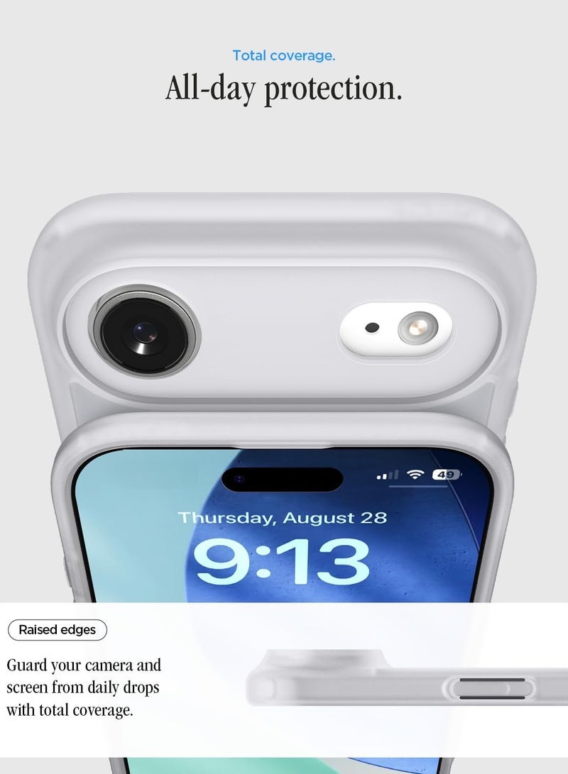 Spigen Ultra Hybrid MagFit iPhone 17 Air Case Cover with MagSafe (2025) - Classic Silver - Image 5