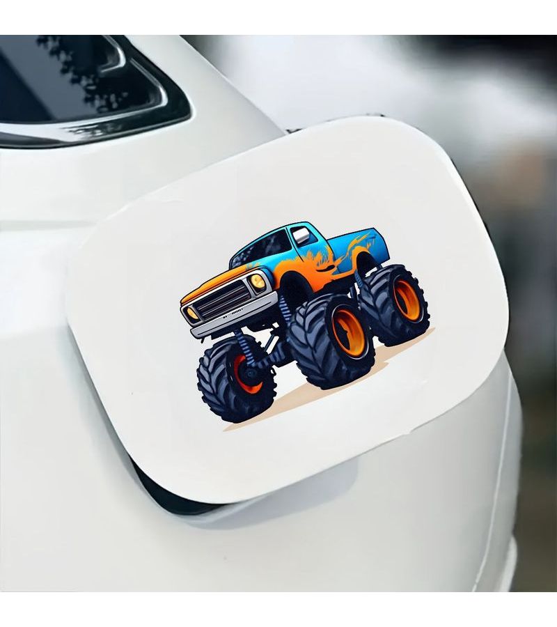 1pc 2D Flat Motorcycle Helmet Sticker - Image 5