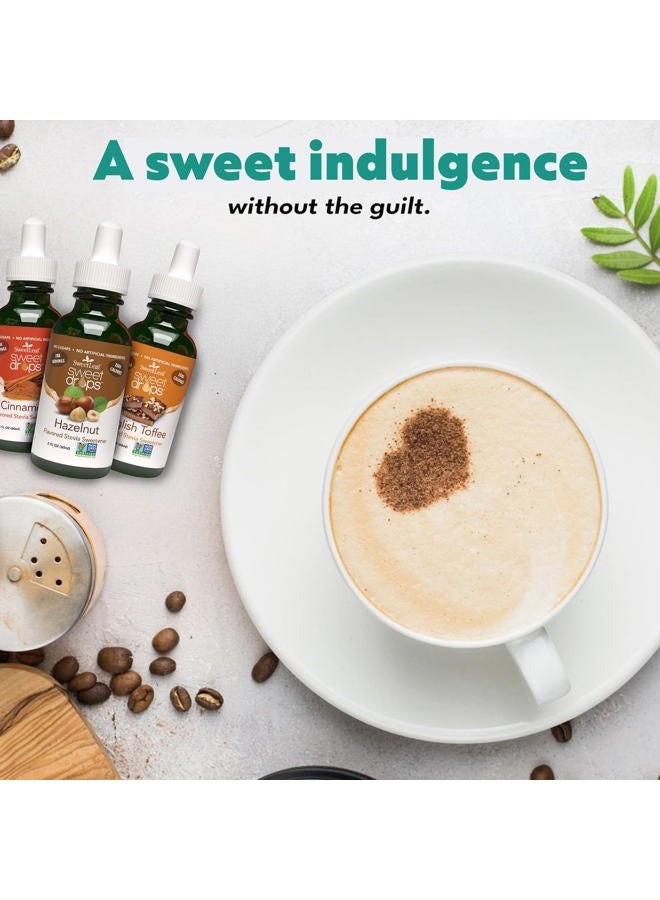SweetLeaf Organic Sweet Drops Vanilla Crème Flavored Stevia Sweetener, 2 Oz - Image 5