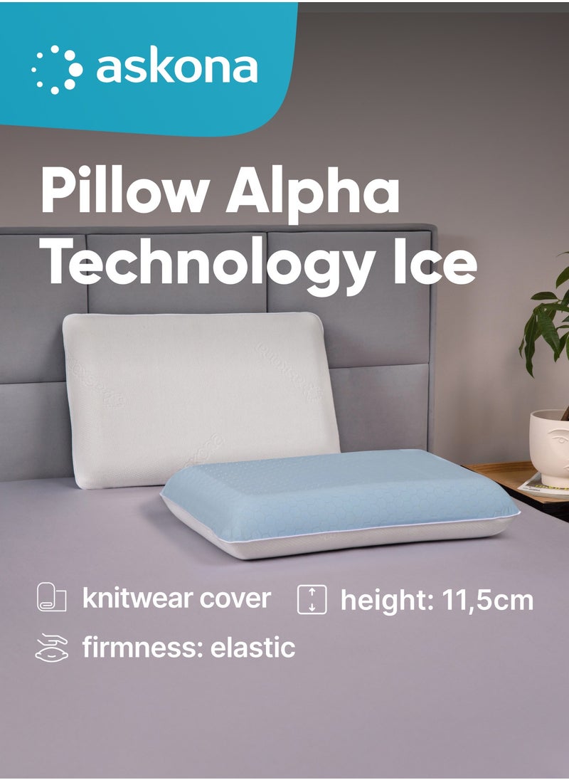 Pillow with cooling effect Alpha Technology Ice M