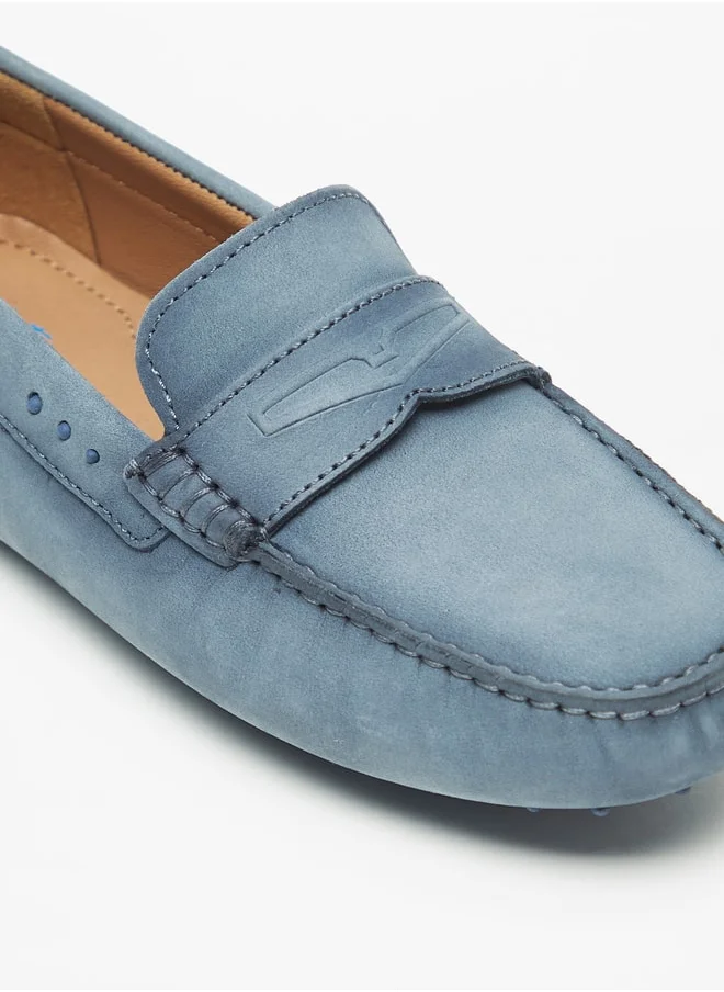 Mister Duchini Boys Solid Slip-On Mocassins