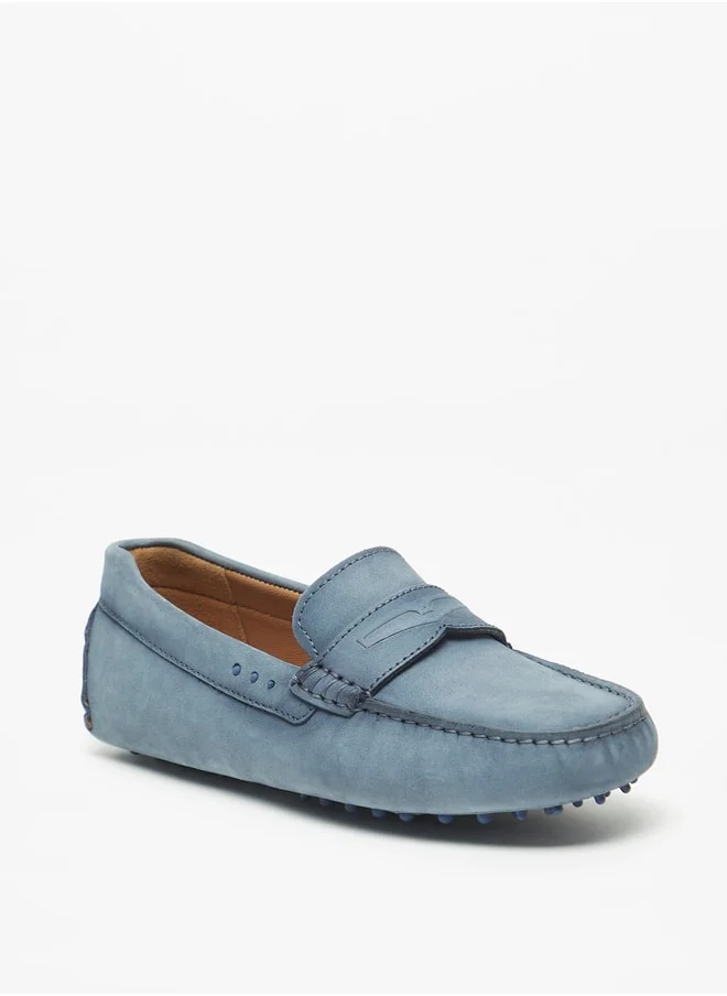 Mister Duchini Boys Solid Slip-On Mocassins