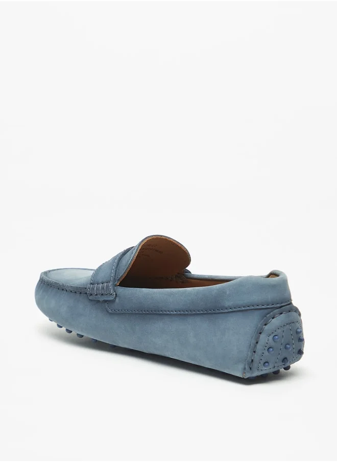 سيد دوتشيني Boys Solid Slip-On Mocassins