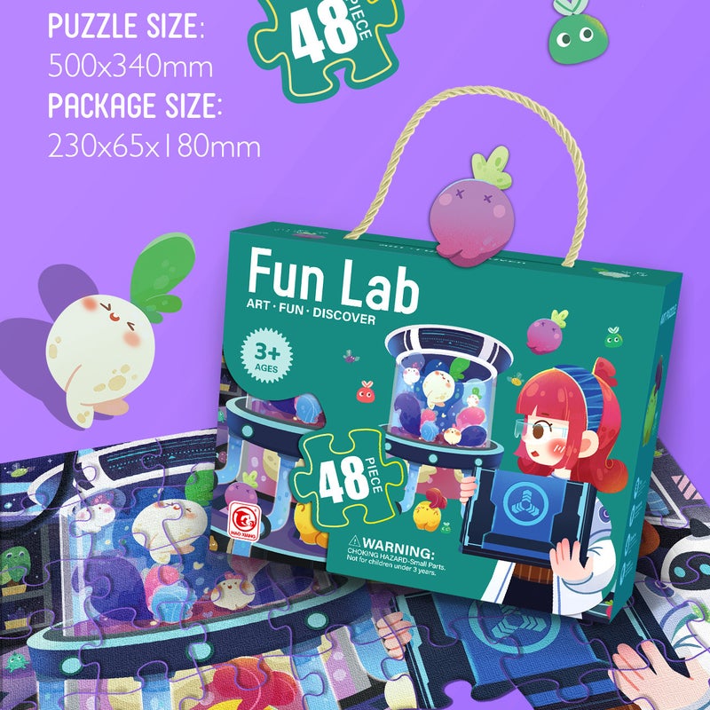 Children'S Puzzle Children'S Puzzle Toy Portable Color Box Children'S Gift Puzzle Toy Children'S Puzzle - Image 1