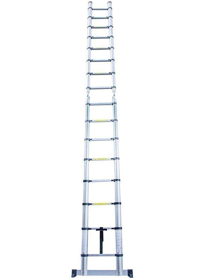 14FT Telescopic Aluminum Ladder – Retractable, Detachable & Multipurpose Design for Home and Professional Use - Image 4