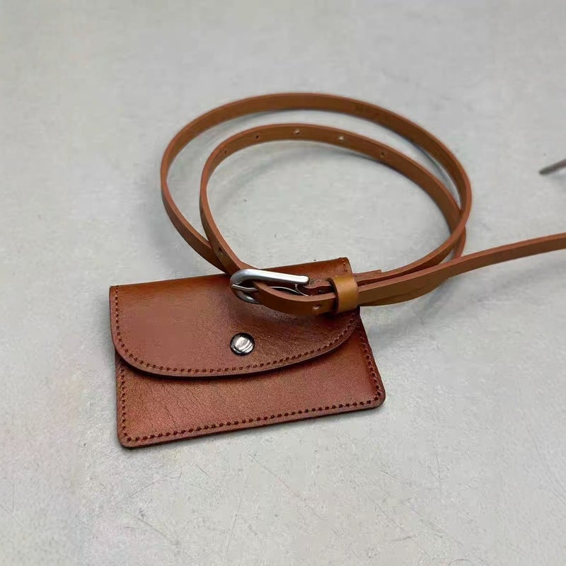 Waist Bag Fashion Commuter Small Square Bag Decorative Dress Bag Waist Chain Niche Design Sense Waist Bag Women'S - Image 4