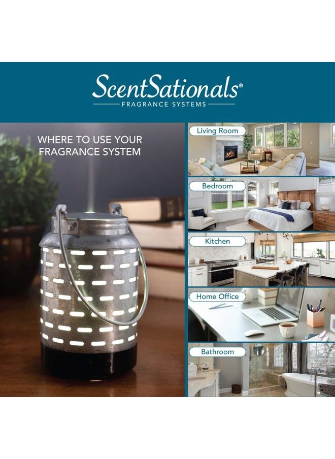 ScentSationals Essential Oil Diffuser - Eclectic Collection - Aromatherapy Diffuser for Living Room or Bedroom, Home Fragrance Diffuser for Scented Essential Oils - Moon Dream