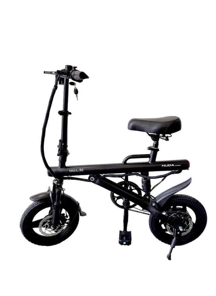 Gasin - Adult E-Bike Scooter, 50KM Range, 400W Motor, 14-inch Shock-Absorbing Tires, Foldable, Specialized for Commuting, Beach, Sandy Ground & Mountain Riding - Image 1