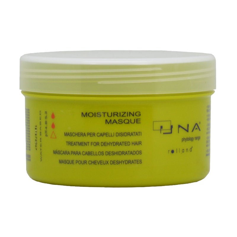 UNA Moisturizing Hair Masque  Enriched with Hydrolyzed Wheat Protein Shea Butter Argan Oil Moisturizes and Nourishes Bestows strength and Vitality for Damaged Hair  500 ml