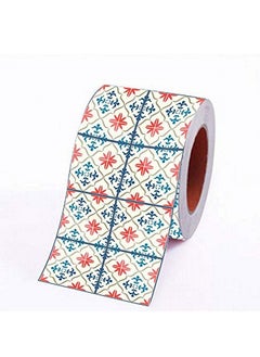 Paper Plane Design PAPER PLANE DESIGN Wallpaper Self Sticking Water and Oil Proof Wall Tile Decal Sticker Roll, 500 x 10cm  - Image 1