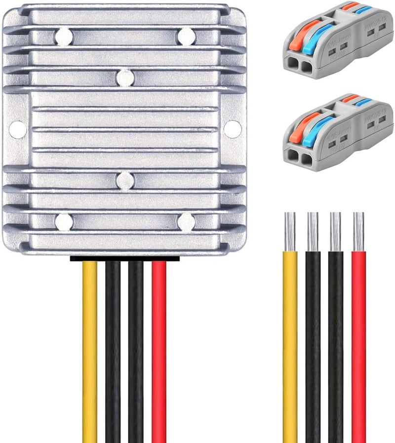Gebildet محول رفع DC 12V إلى 48V 6A 288W منظم جهد DC محول طاقة لعربة الغولف وسيارة النادي ونظام الطاقة الشمسية - Image 1