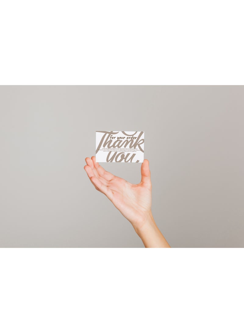 طقم كروت شكر فاخرة – 100 كارت بتصميم راقٍ - Image 2