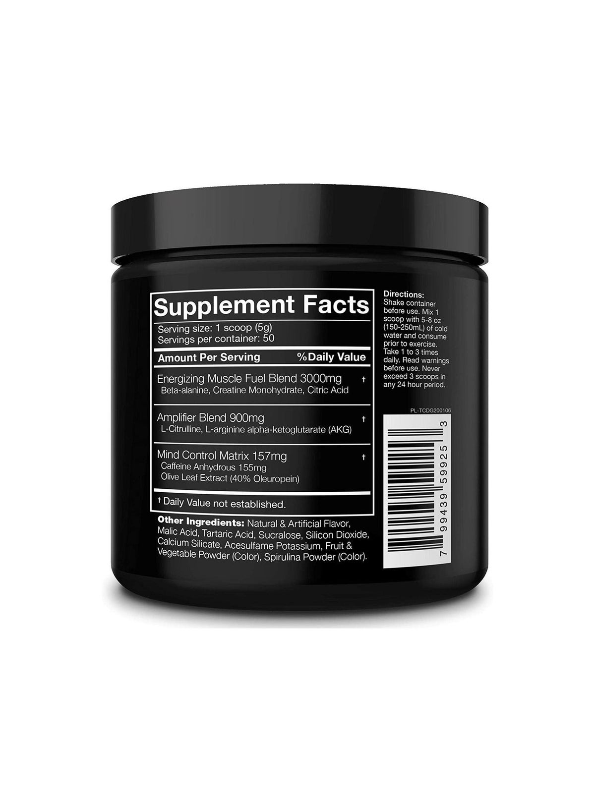 JNX Sports The Curse! Dark Grape Powder 255g