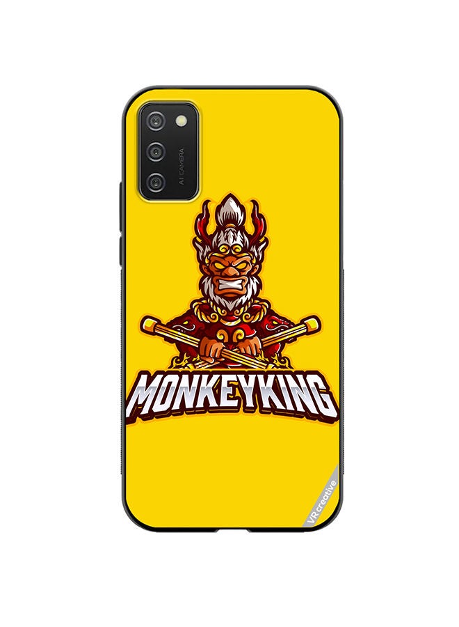 VR CREATIVE Protective Case Cover For Samsung Galaxy A03s Monkey King Design Multicolour - Image 1