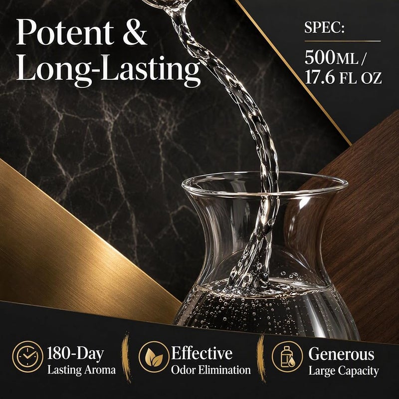 Elitzia Essential Oils for Essential Oil Diffuser Humidifier Natural Aromatherapy Plant Extracts Pure Aroma Essential Oil Candle Making Women Men Stress Relief Relax 500ML Hotel Home Use ET500EO1 - Image 4