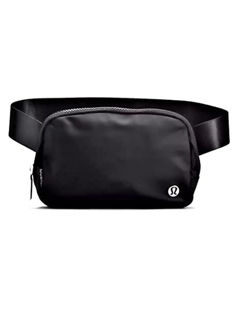 Lululemon Athletica Everywhere Belt Bag, Black, 7.5 x 5 x 2 inches