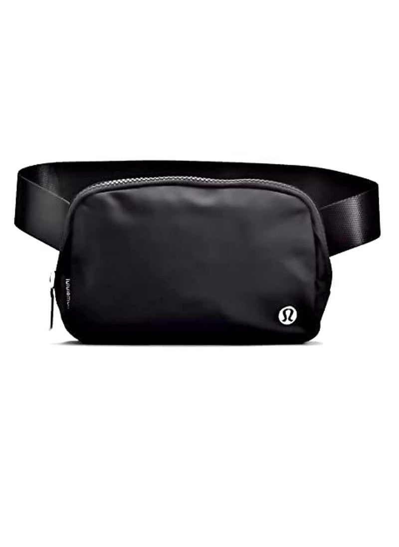 Lululemon Athletica Everywhere Belt Bag, Black, 7.5 x 5 x 2 inches