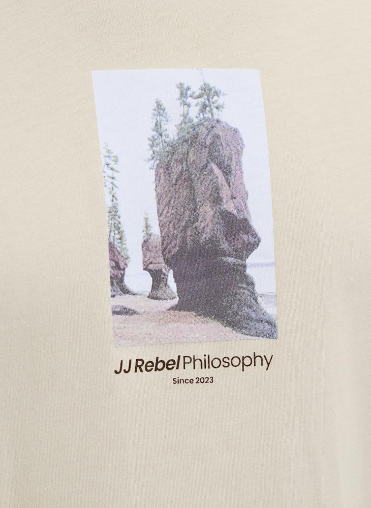 ج ج ريبل تيشيرت بويفريند بأكمام قصيرة وياقة مستديرة - Image 4