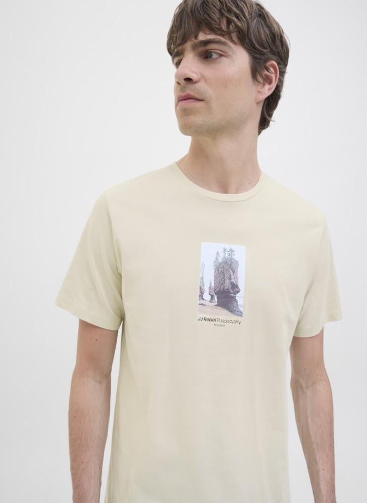 ج ج ريبل تيشيرت بويفريند بأكمام قصيرة وياقة مستديرة - Image 5